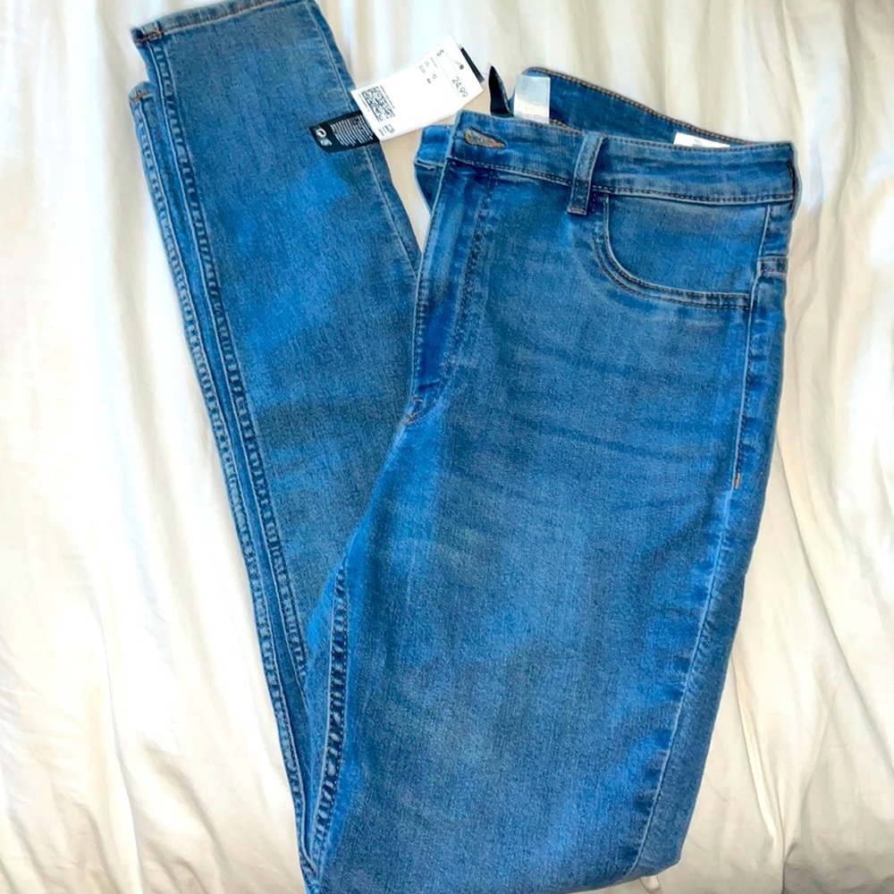 Size 12 blue jeans never worn